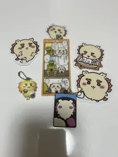 ちいかわ シーサー ラバマス ステッカー ブックマーク ガチャ