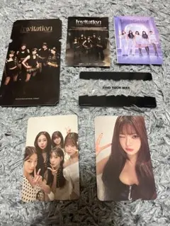 LE SSERAFIM VR INVITATION トレカ 集合　ウンチェ