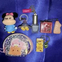 ガチャガチャ ディズニー ムーミン めじるしアクセサリー まとめ売り