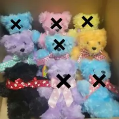 ラブリーローズベア ボールチェーン付きマスコット(全３体 )