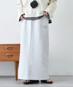 チャオパニックティピー　ワンポイントロゴ刺繍ピグメントダンボールスカート