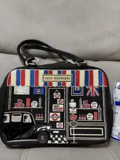 希少 LULU GUINNESS ロンドンモチーフ ハンドバッグ ② - メルカリ