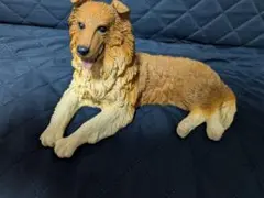 コリー 犬 置物 フィギュア インテリア オブジェ