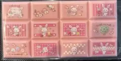 サンリオチョコブロックシール　ウィッシュミメール