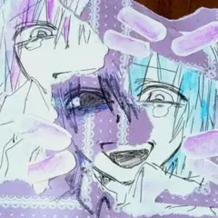 手描きオリジナルイラスト 原画