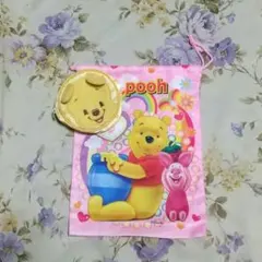 TDL購入くまのプーさん ポーチと巾着 東京ディズニーランド ディズニーベイビー