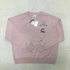 新品❤️ PECO トレーナー　長袖　ピンク　Mサイズ　レディース　ミルキー