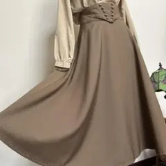 an another angelus ハイウエストチェック柄フレアスカートのサムネイル