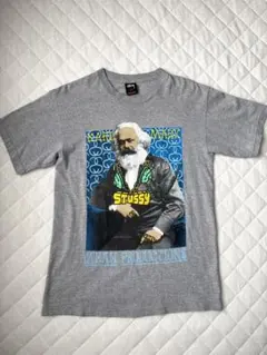 90s 後期USA製 old stussy 哲学者ロゴプリントLサイズ - メルカリ
