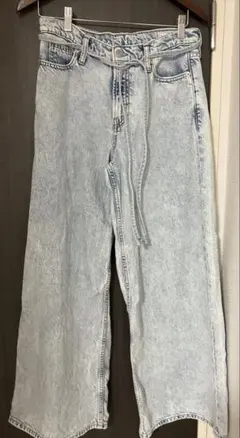 GAP BAGGY MID RISE デニム パンツ ライトブルーのサムネイル