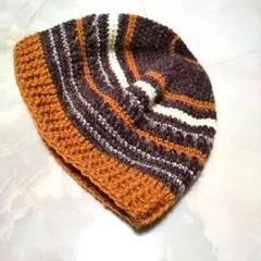 クロシェハット　クラッシャーハット　ビーニー　バケハ　バケットハット