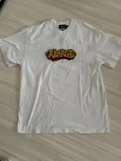 XLARGE ホワイト Tシャツ 刺繍ロゴのサムネイル