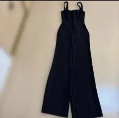 H &M ブラック サロペット　オールインワン　新品