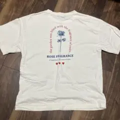 devirock ローズプリント 半袖Tシャツ 160cmのサムネイル
