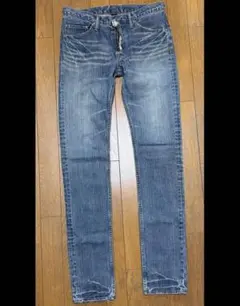 Pledge入手困難 00sアーカイブ スリムダメージデニムパンツ