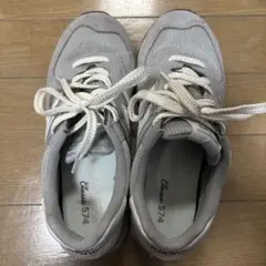 New Balance Classic 574 グレー スニーカー