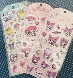 海外正規品　サンリオぷくぷくシール3枚セット