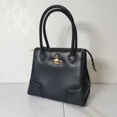 未使用級♡Vivienne Westwood オーブロゴ レザーハンドバッグのサムネイル