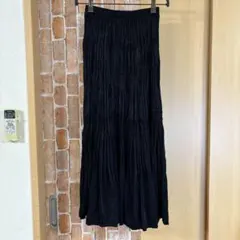 INES DE LA FRESSANGE 黒 プリーツスカート