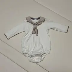 &mignon セーラー襟ロンパース アンドミニョン ベビーロンパース
