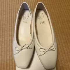 リボン付き　フラットシューズのサムネイル