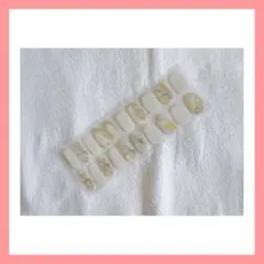 ジェルネイルシール 20枚 クリスタル女神 ホワイト硬化 大理石