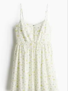 H&M タイディテールポプリンワンピースのサムネイル