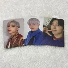 NCT ジョンウ トレカ3枚セット