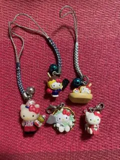 【新品】2009年　平成レトロ　お台場観覧車　キティちゃん　ストラップ 新品】2009年 平成レトロ お台場観覧車 キティちゃん ストラップ