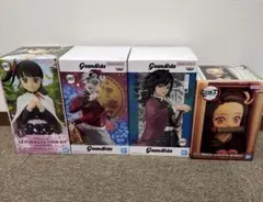 鬼滅の刃 童磨 冨岡義勇 栗花落カナヲ 竈門禰豆子 4体セット