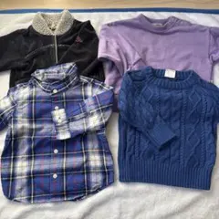 保育園着80サイズ長袖まとめ売り