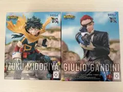 ヒロアカ XrossLink フィギュア 緑谷出久 ジュリオ・ガンディーニ