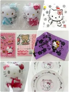 日*5様 サンリオハローキティマスコット、小物タオル