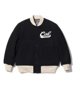 Whitesville スタジャン Cal 刺繍 黒 サイズ40のサムネイル