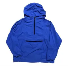 L.L.Bean エルエルビーン ナイロンアノラック 青 ドローコード付き