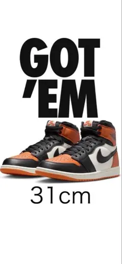 NIKE AIRJORDAN1 SHATTERED BACKBOARD 31cm