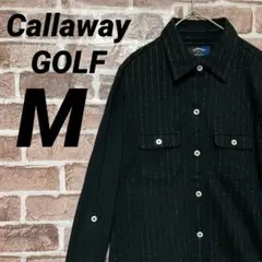 Callaway GOLF ストライプ 高見え ネル ポケット シャツ ゴルフのサムネイル