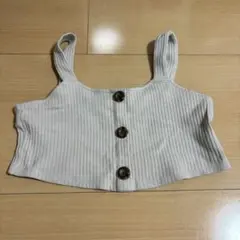 GU フロントボタンビスチェQ