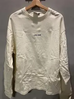 VISION STREET WEAR 長袖Tシャツ クリーム色