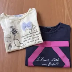 BeBe Tシャツ 2枚セット 100cmのサムネイル
