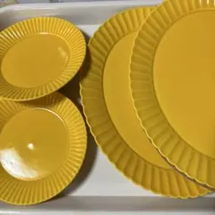 サントリー 金麦 花やか皿4枚　8月 向日葵