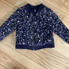 baby gap 花柄ジャケット 3歳用 ネイビー
