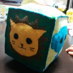 フェルト♪アニマルさいころ