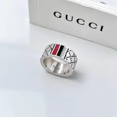 グッチ GUCCI 925 リング 指輪 シルバー シェリーライン Y014 グッチ GUCCI 925 リング 指輪 シルバー シェリーライン Y014 - メルカリ