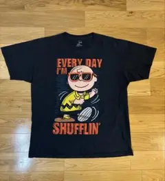 00s PEANUTS ピーナッツ チャーリーブラウン Tシャツ スヌーピー