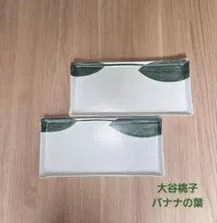 大谷桃子さん　バナナの葉　長角皿　２枚セット 2026年最新】大谷桃子の人気アイテム - メルカリ