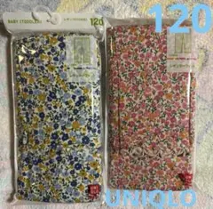 120☆UNIQLO花柄レギンス！可愛いレギンス！