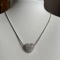 SWAROVSKI ハートネックレス #745