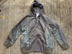 秋に備えて　sacai サカイ SCM-056スポンジスウェット ジップパーカーのサムネイル