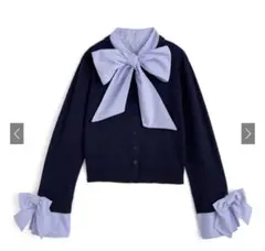 GRL ボウタイ袖リボンニットトップス [fs29a]